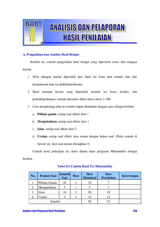 picture_Soal Tes Pdf 8028 | Analisis Hasil Penilaian | Matematika